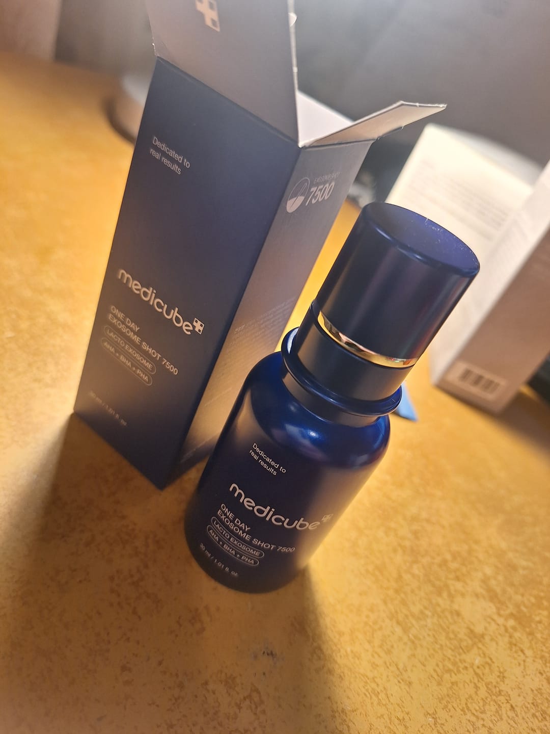 Customer photo review of Atjaunojošs serums ar mikroadatām Medicube One Day Exosome Shot Pore Ampoule 7500
