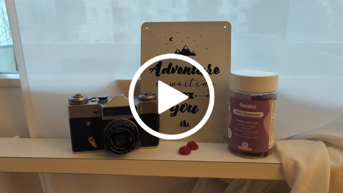 Customer video review of femdisc Pms Gummies