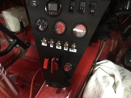 Customer photo review of On / Off Identification Plate For Toggle Switches