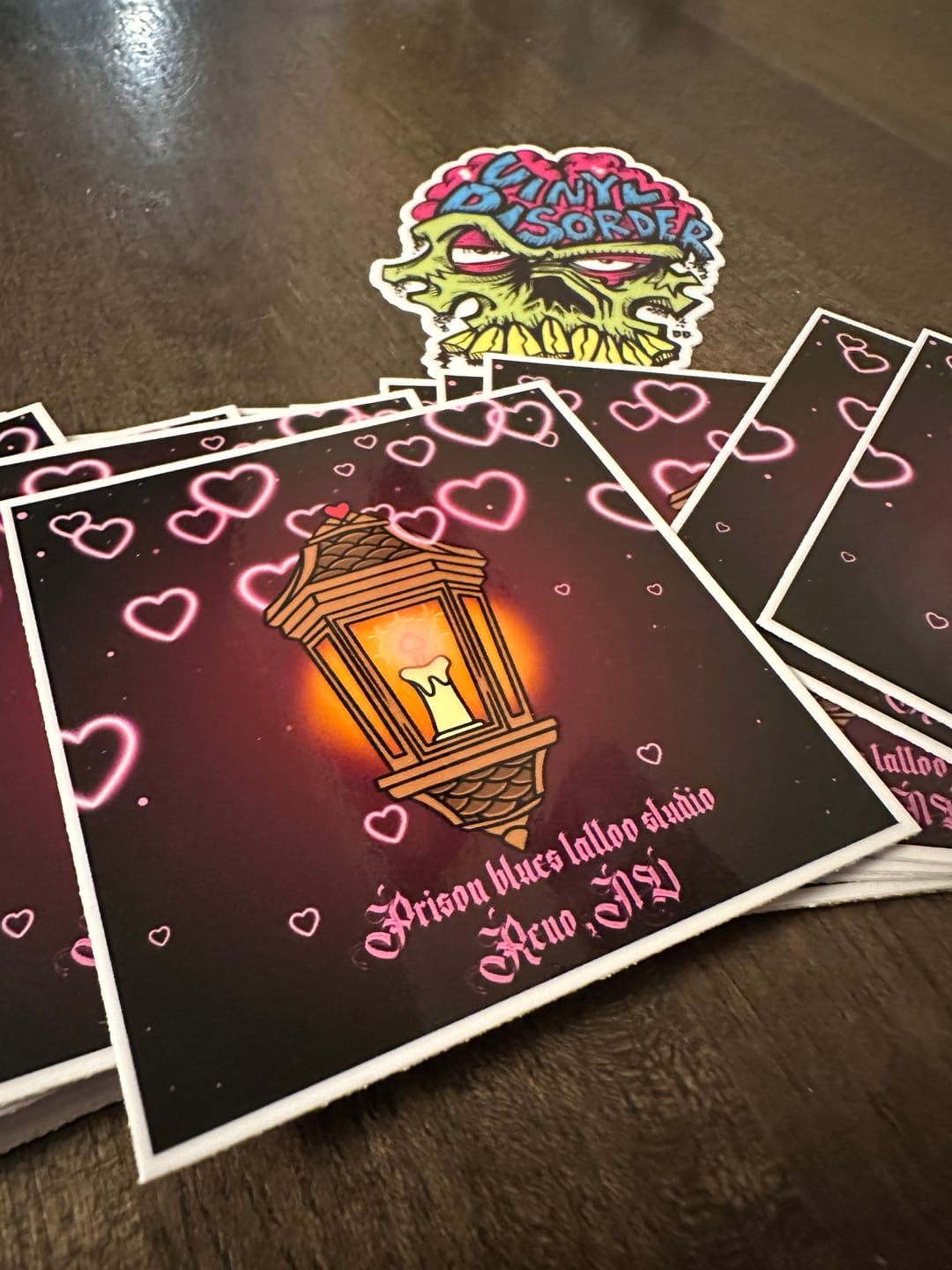Customer photo review of Square Stickers