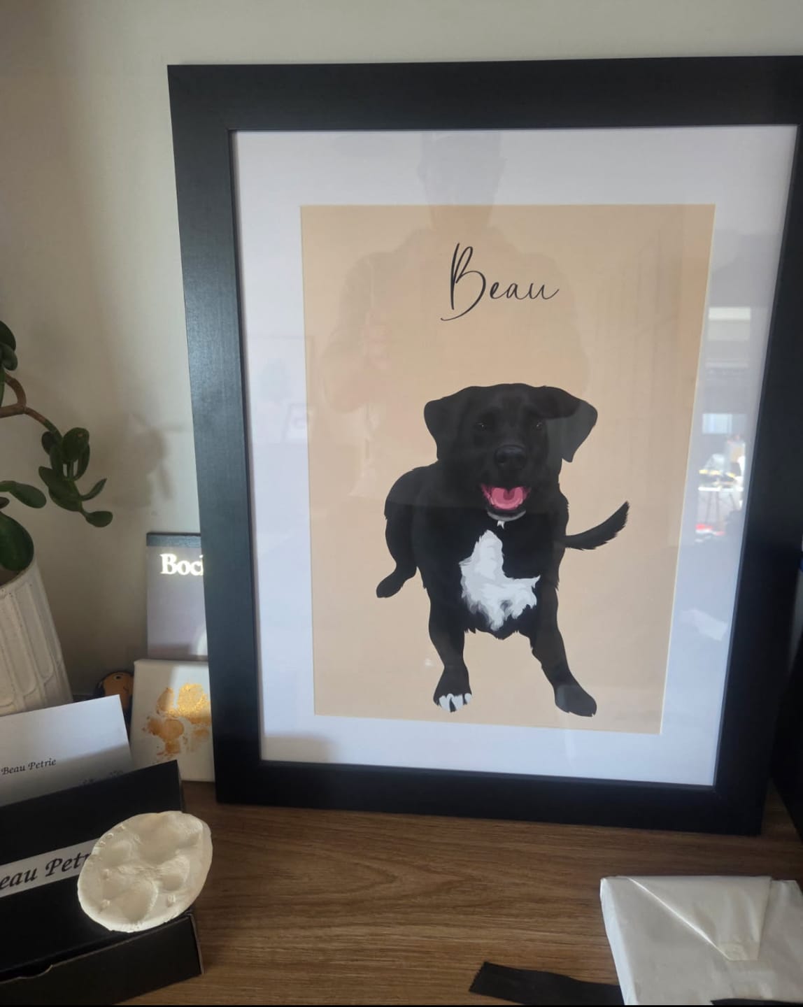 Customer photo review of Memorial Portrait