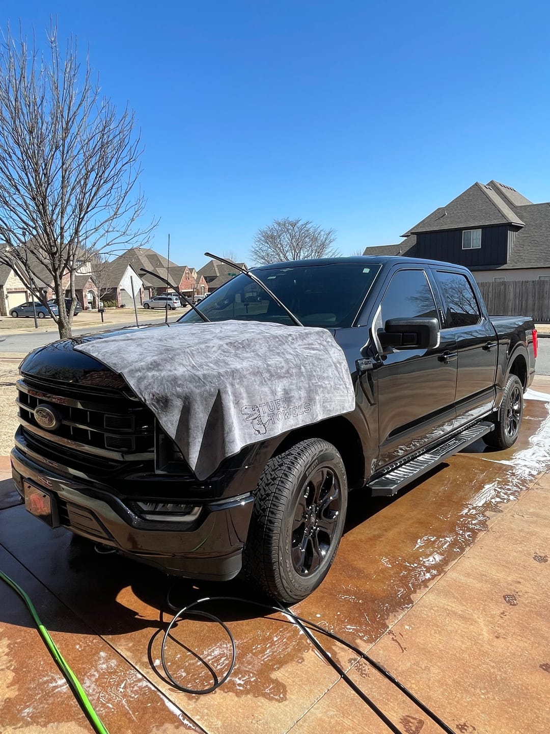 Customer photo review of The Oversized Tuff Towel 🔥 HOT SELLER