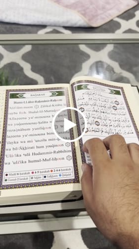 Customer video review of Quran - Roman Transliteration + Translation
