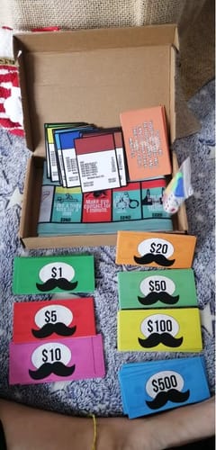 Customer photo review of Adultpoly - the sexy version of Monopoly