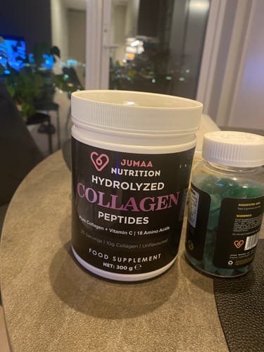 Customer photo review of Halal Collagen Peptides with Vitamin C