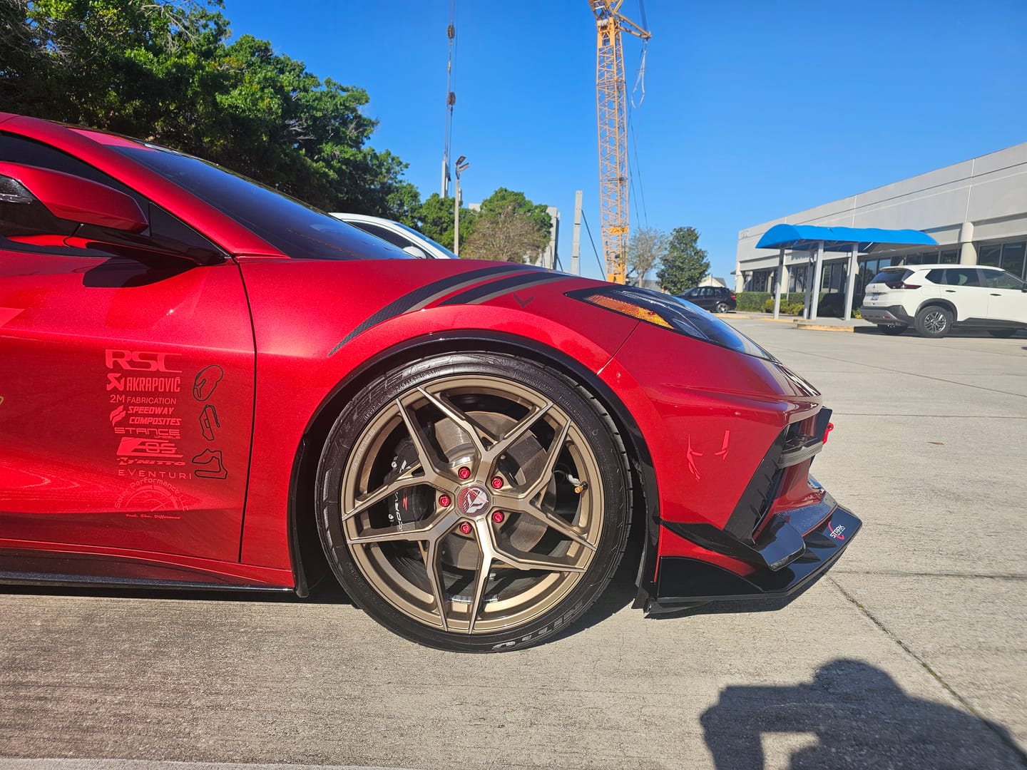 Customer photo review of Chevrolet Corvette C8 Side Wheel Fender