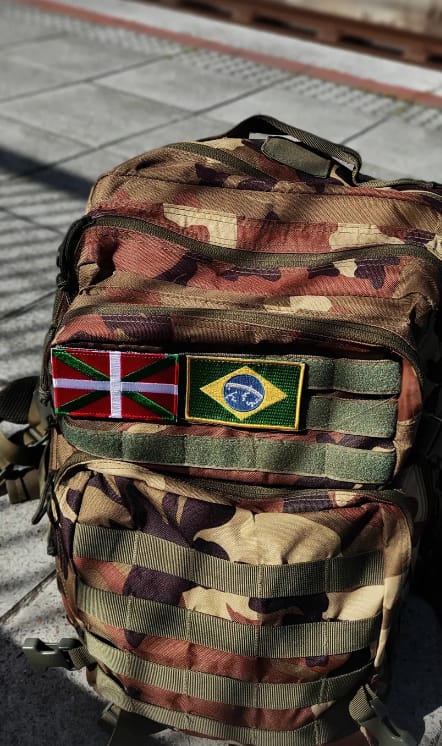 Customer photo review of Parche Banderas Paises Mundo
