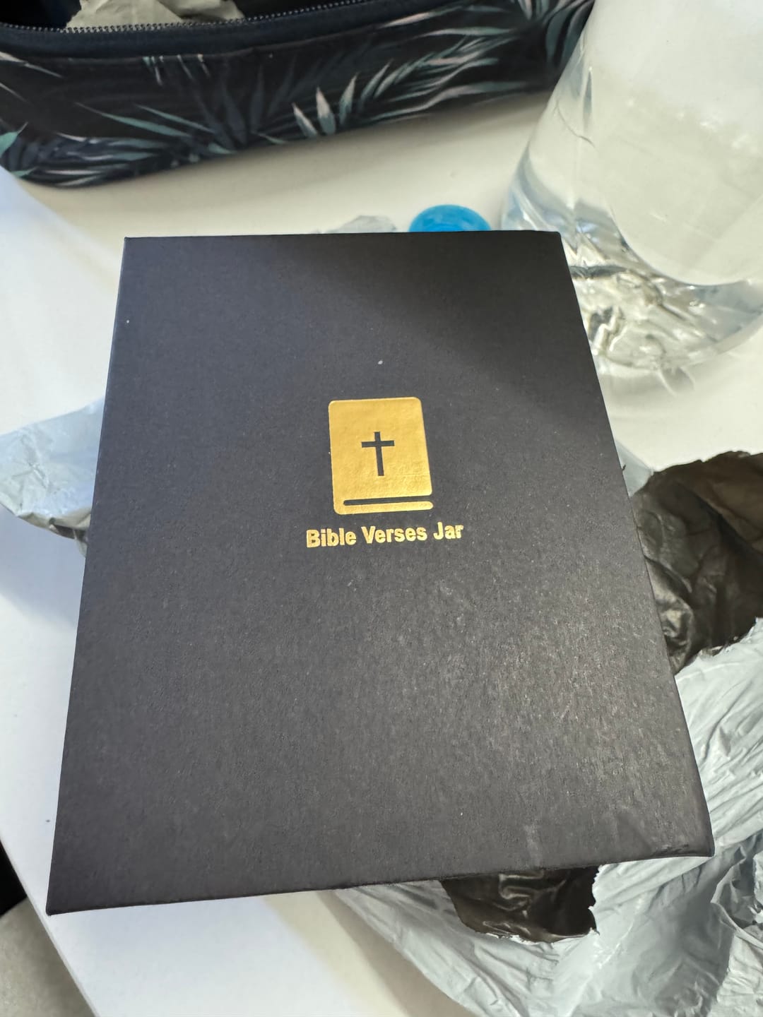 Customer photo review of (GIFTING OFFER) Handmade 90 Day Bible Verses Jar (Comes With Christian Gift Box)