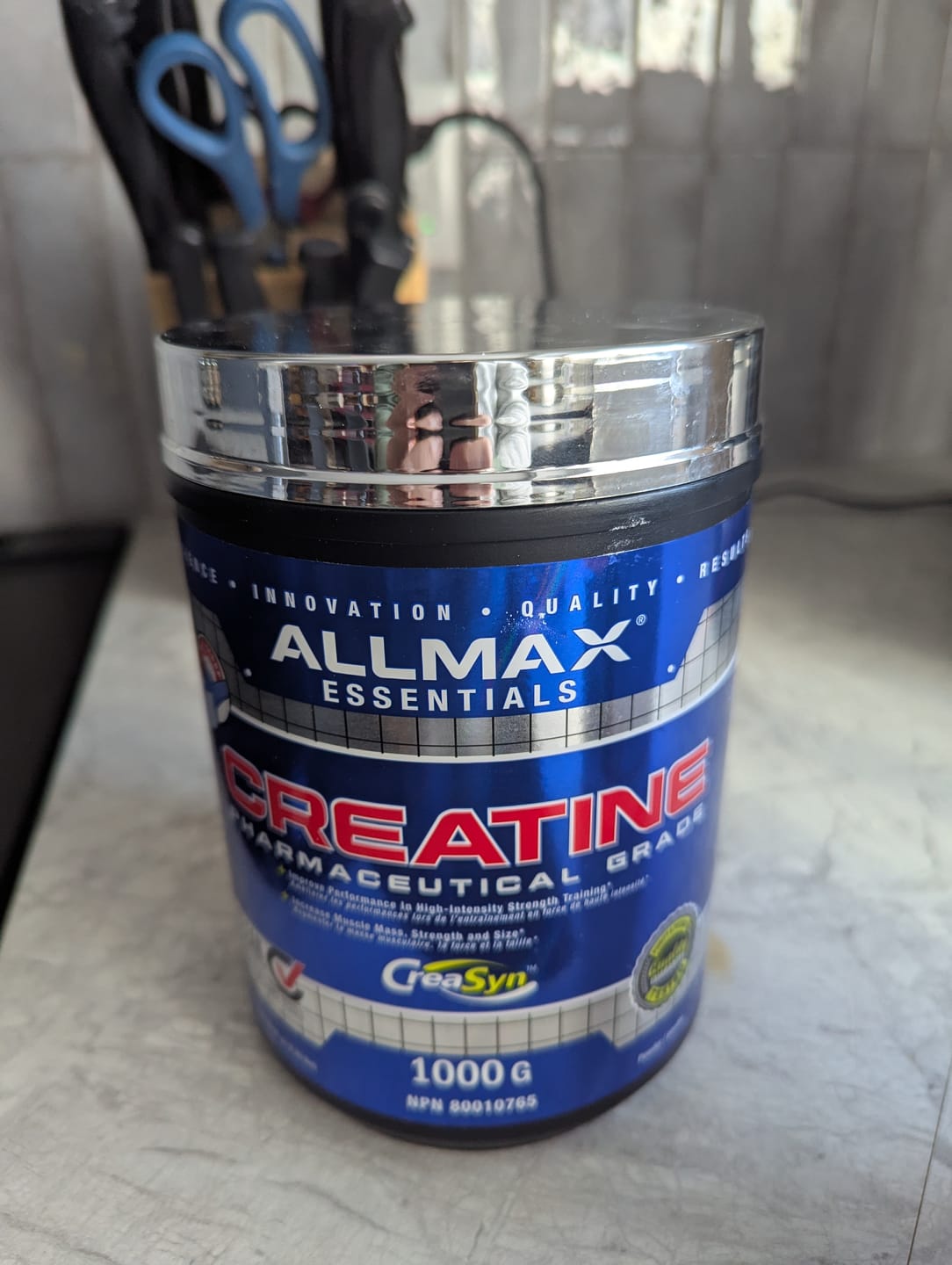 Customer photo review of Allmax - Creatine Monohydrate