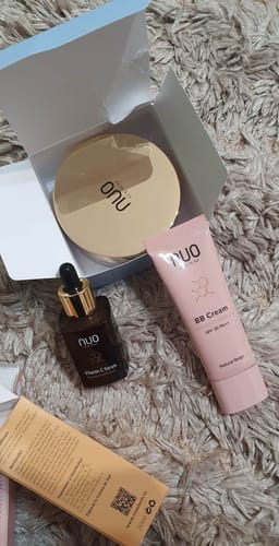Customer photo review of Set Ser cu Vitamina C, Crema cu Mucina de Melc si BB Cream (3 produse)