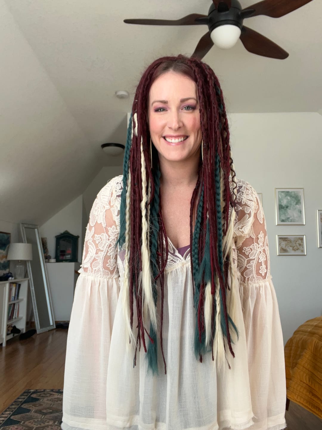Customer photo review of PEACOCK