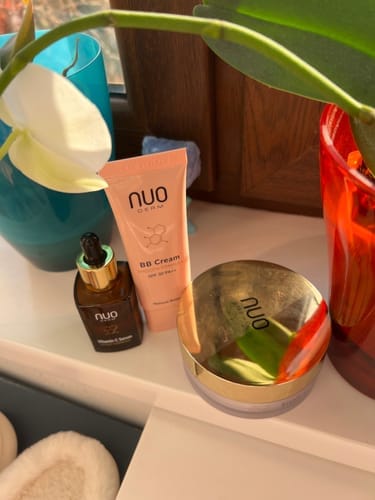 Customer photo review of Set Ser cu Vitamina C, Crema cu Mucina de Melc si BB Cream (3 produse)