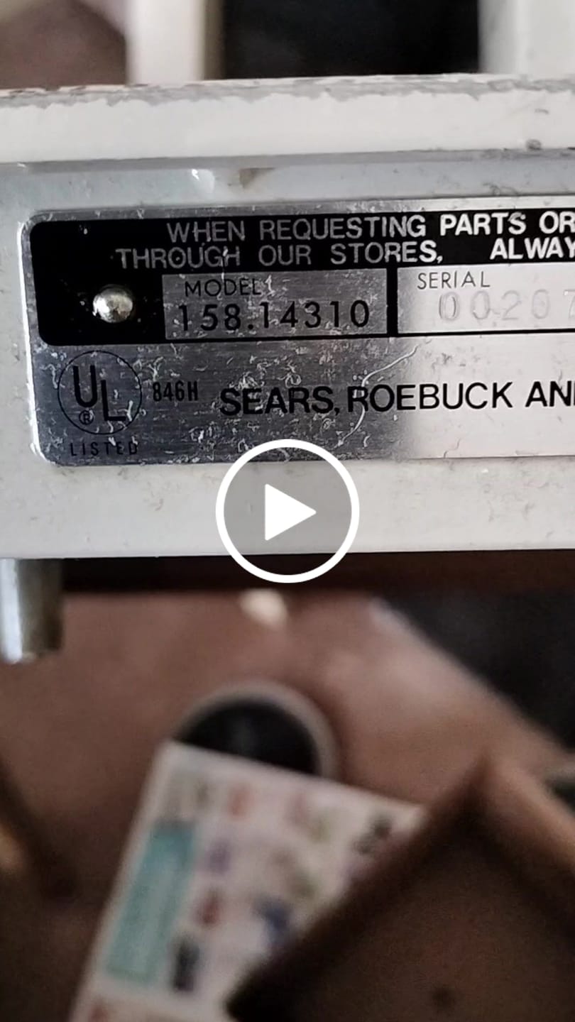 Customer video review of Slide Plate, Kenmore #KM35815