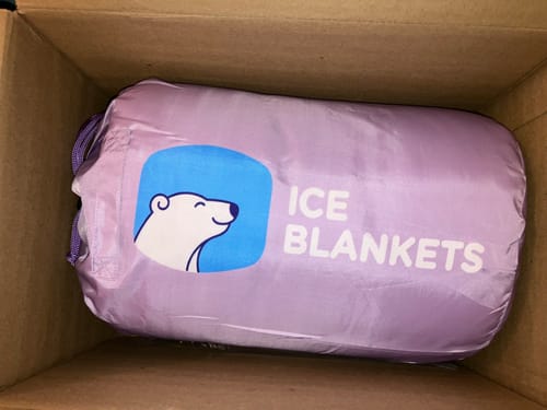 Customer photo review of The Ice Blanket