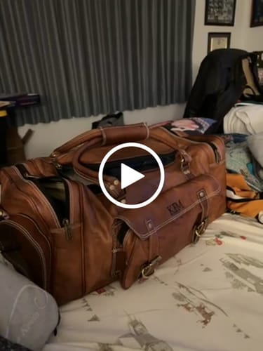 Customer video review of Traveler Weekender Duffle Bag + FREE Toiletry Bag