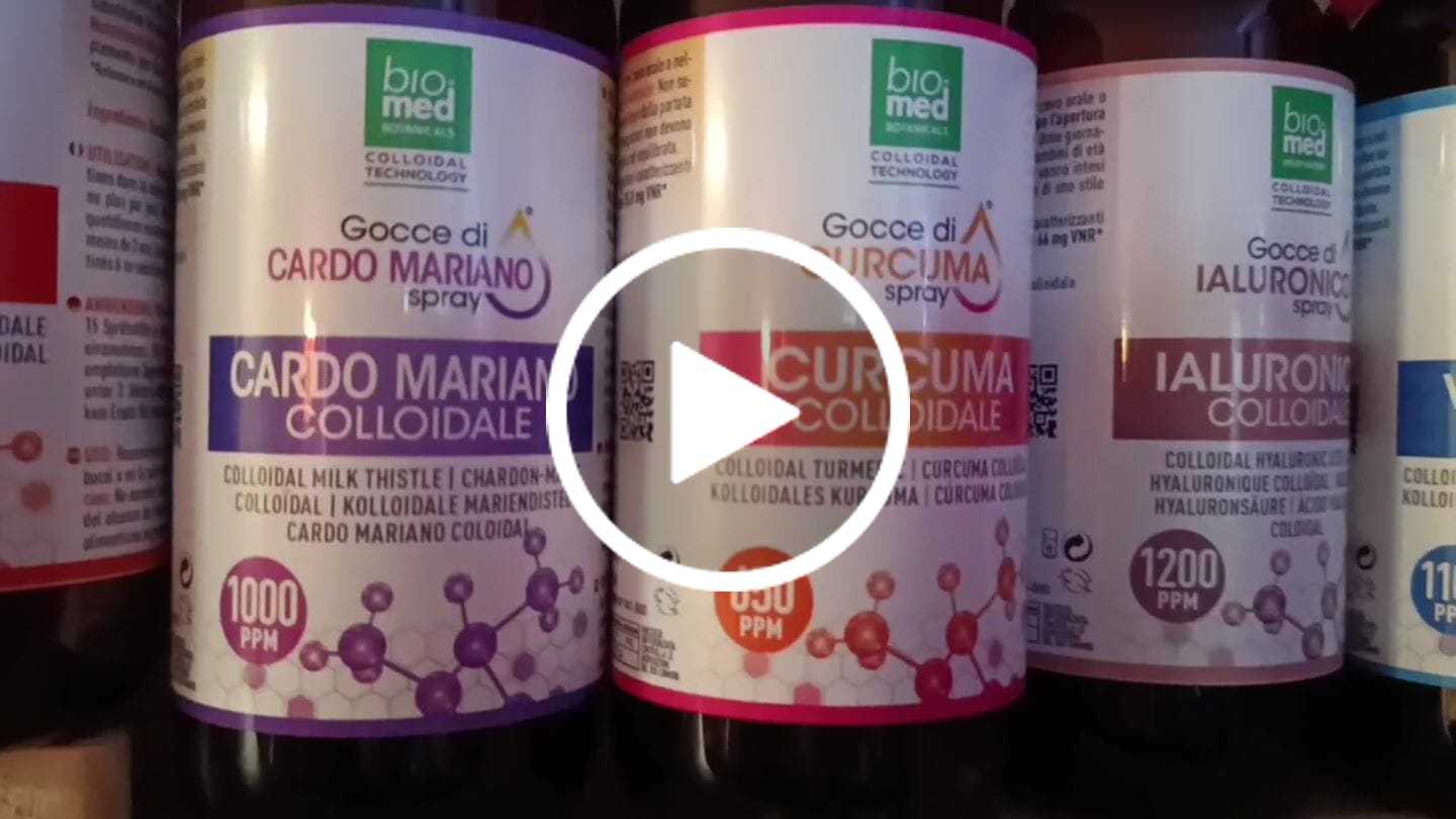 Customer video review of COLLAGENE COLLOIDALE SPRAY SUBLINGUALE ATTIVO BIOMED - 500 ml. - 1200 ppm