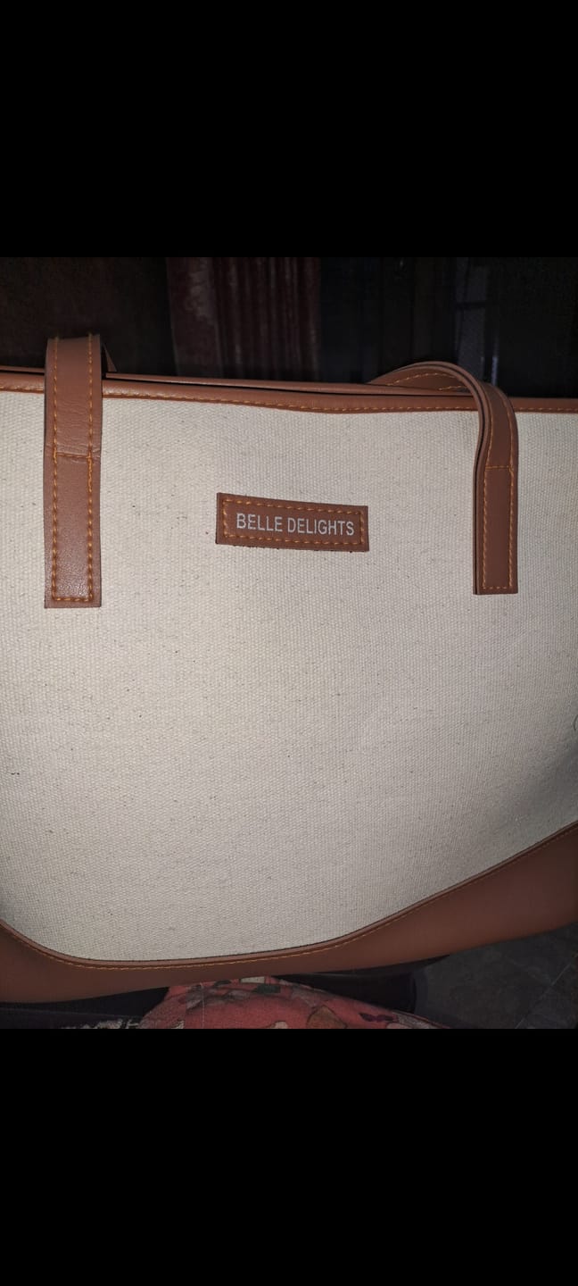 Customer photo review of Portland Tote Latte