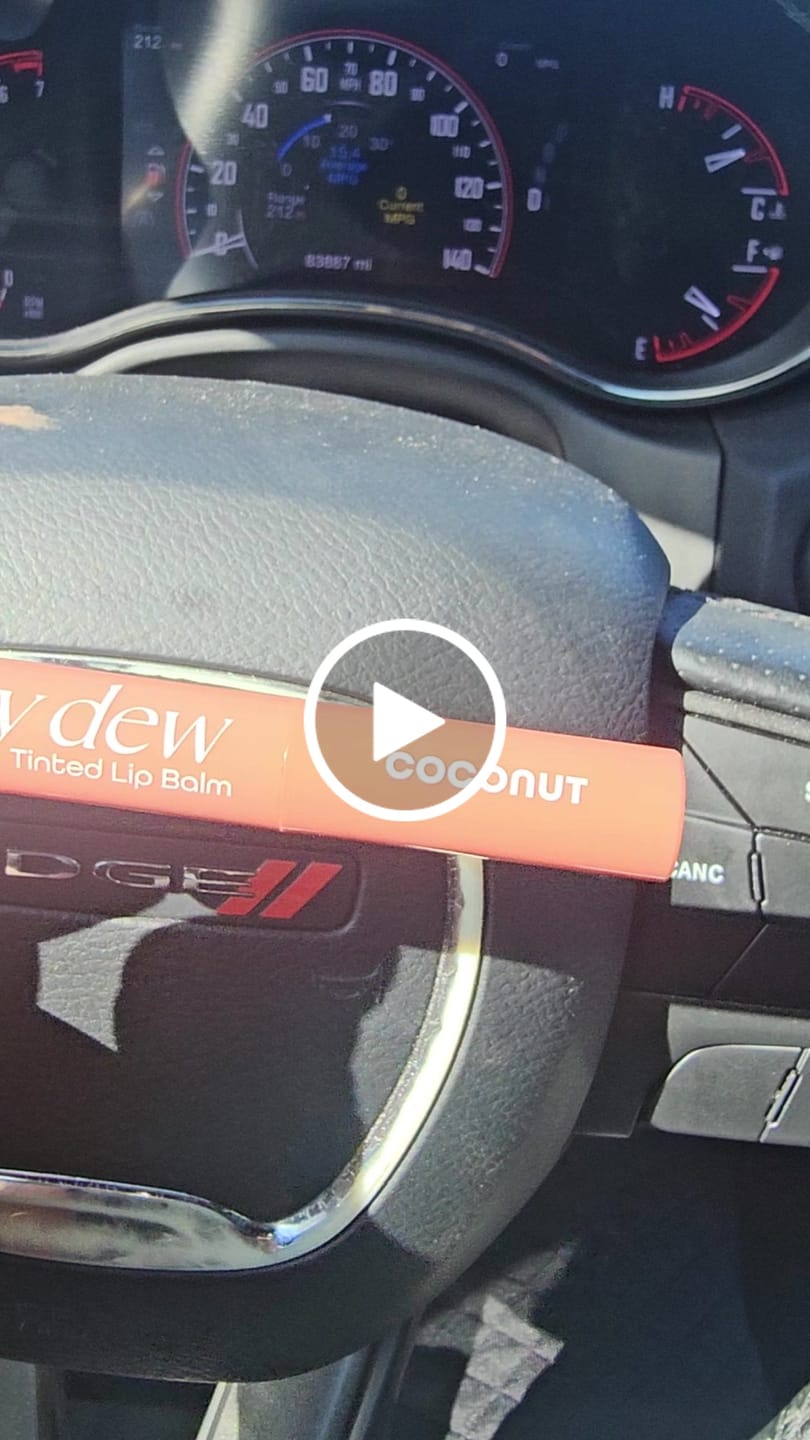 Customer video review of Absolute New York Glassy Dew Tinted Lip Balm