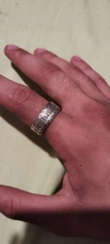 Customer photo review of Rune Rings – Symbols of Ancient Power