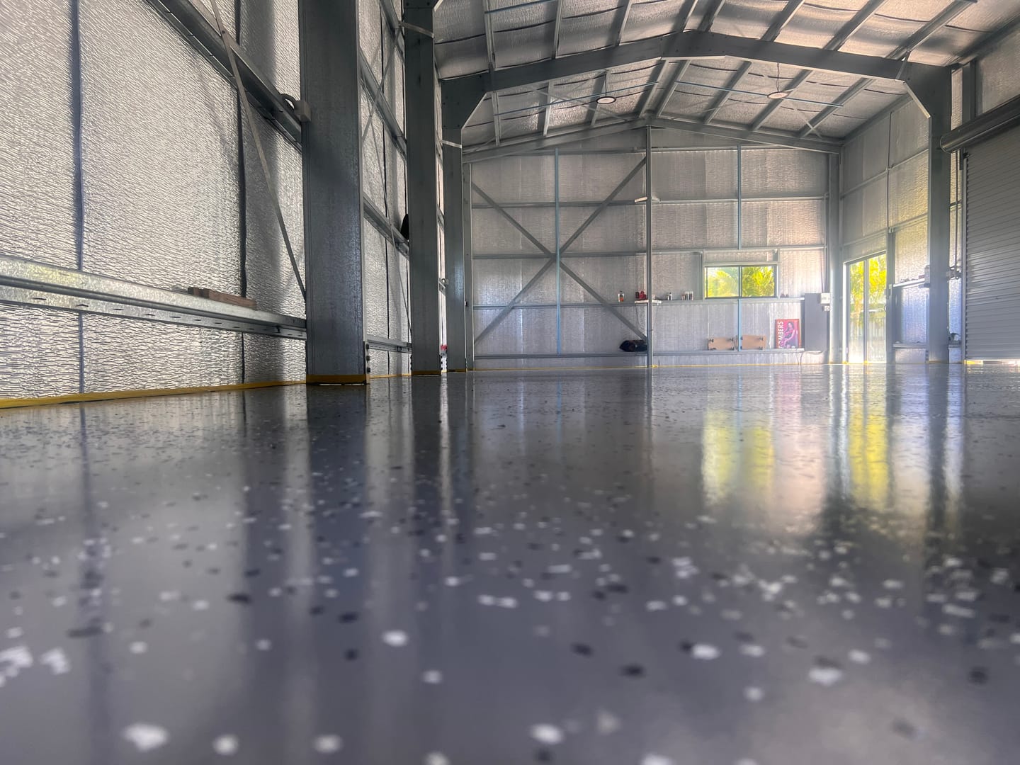 Customer photo review of U-Coat Epoxy Flake Floor Kit ™️