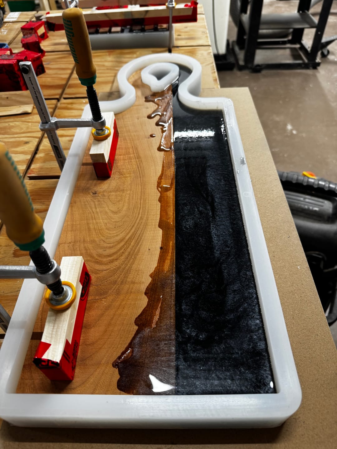 Customer photo review of Reusable Silicone Casting Epoxy Molds