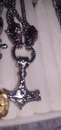 Customer photo review of Mjölnir King Chain – The Power of Thunder