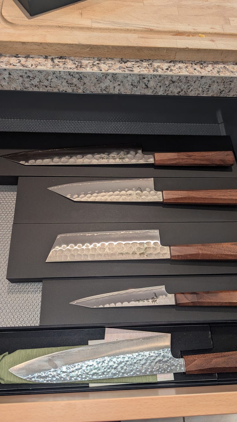 Customer photo review of Ryusen Hamono Blazen Petty 135 mm
