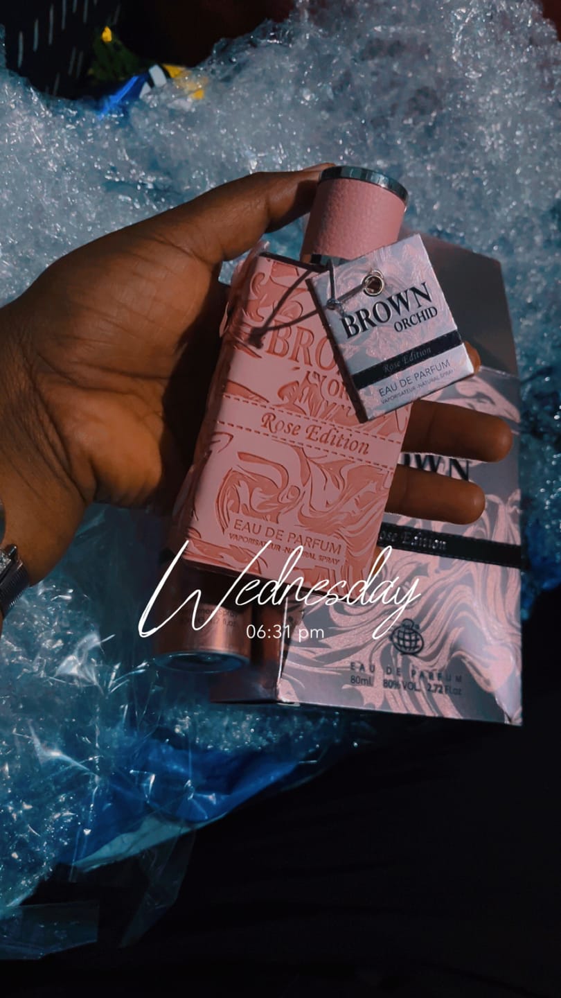 Customer photo review of Brown Orchid Rose Edition EDP 80ml