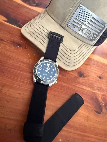 Customer photo review of PVD Glomar Explorer - Hook & Loop Strap - Black