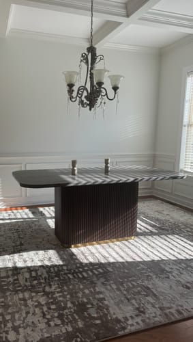 Customer photo review of Finnley Dining Table
