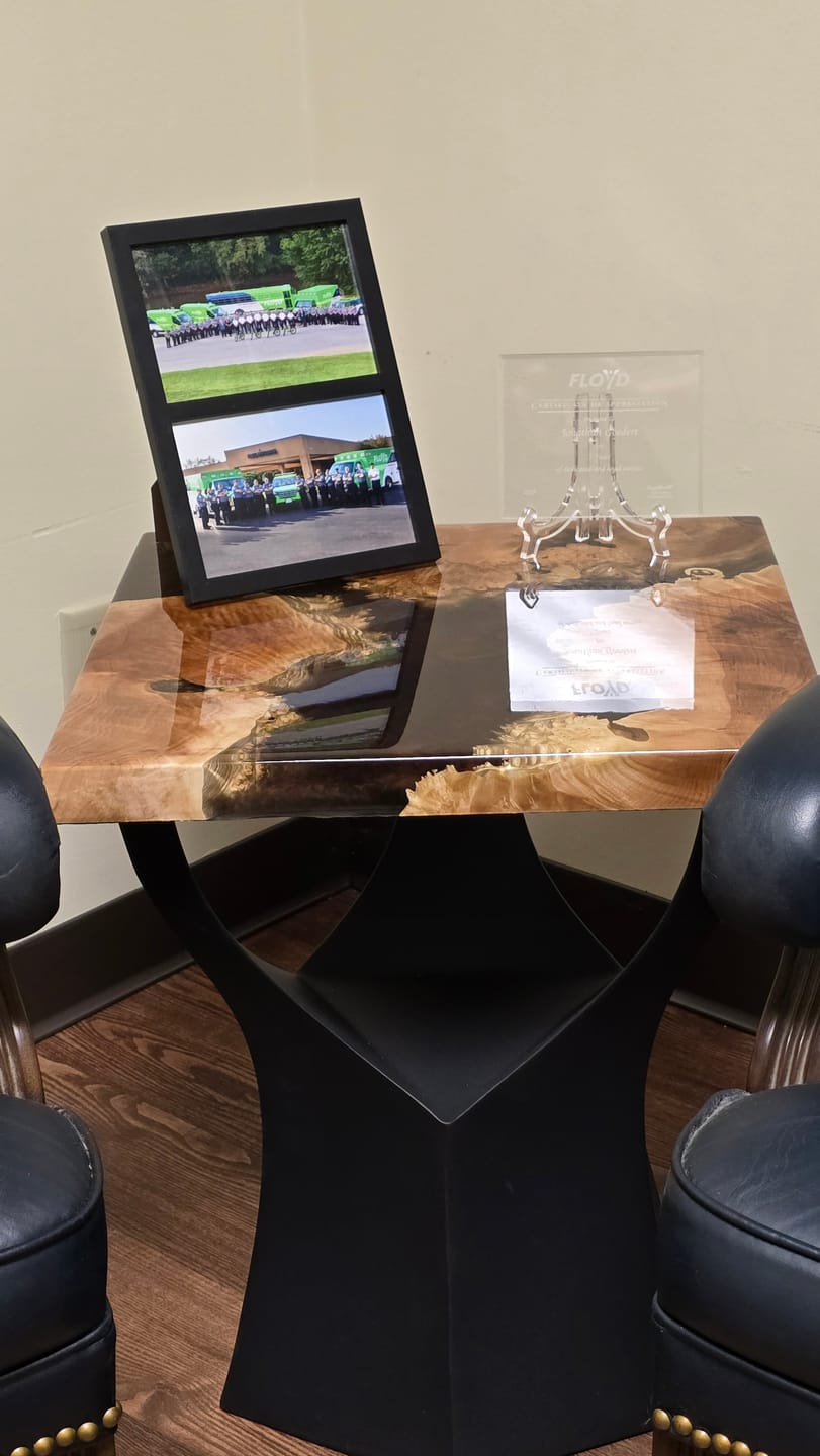 Customer photo review of End Table Legs 216 Namu 20H Metal Modern Design