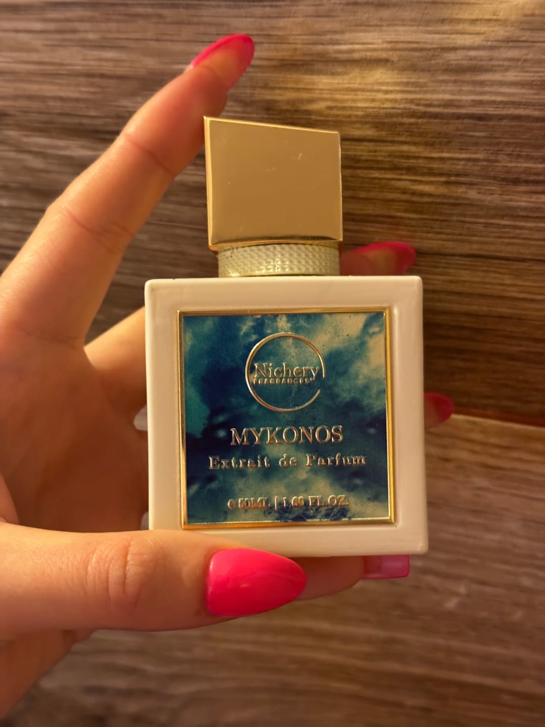 Customer photo review of Nichery Mykonos Extrait de Parfum - Unisex 50ml