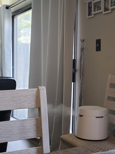 Customer photo review of Carepod One - Stainless Steel Humidifier