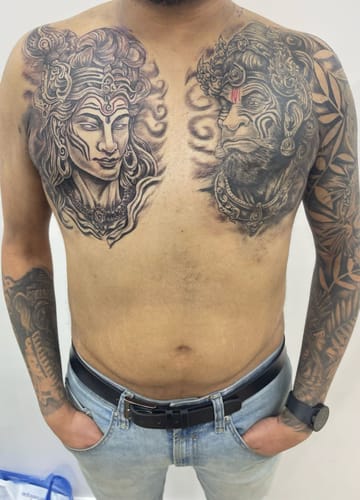 Customer photo review of TattooNumbx Numbing Cream