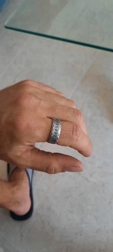 Customer photo review of Rune Rings – Symbols of Ancient Power