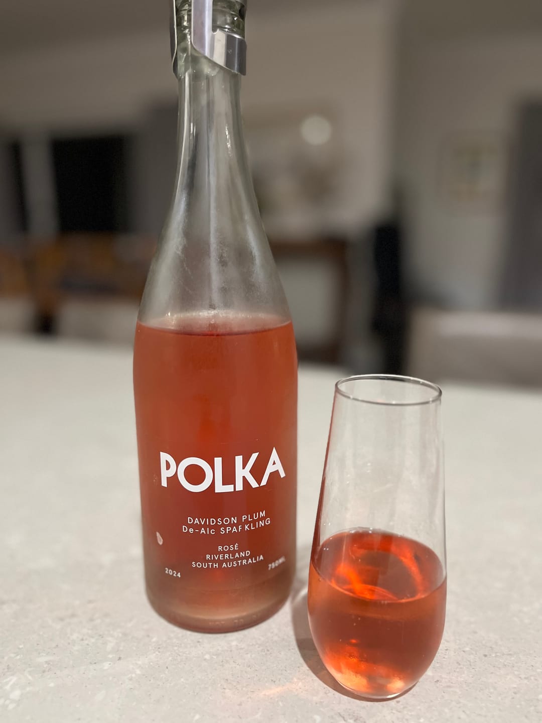 Customer photo review of De-Alc Sparkling Rosé