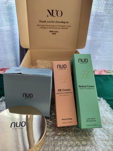 Customer photo review of Set Crema cu Retinol, Crema cu Mucina de Melc si BB Cream (3 produse)