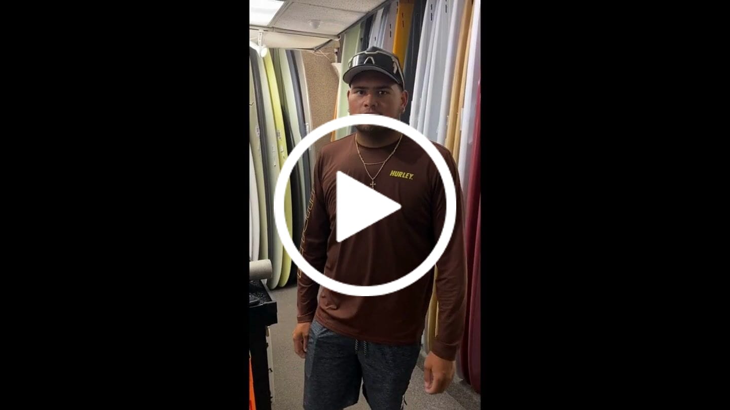 Customer video review of Firewire BOSS UP 5-Fin (6'6-7'6) Ibolic Futures