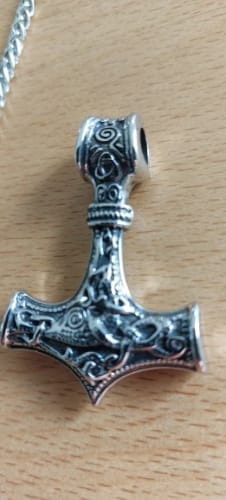 Customer photo review of Mjölnir King Chain – The Power of Thunder