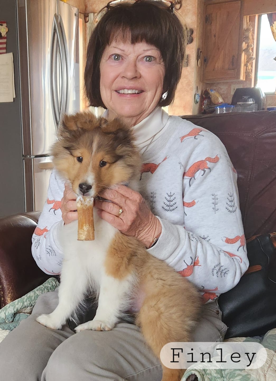 Customer photo review of 6 Inch Beef Collagen Sticks