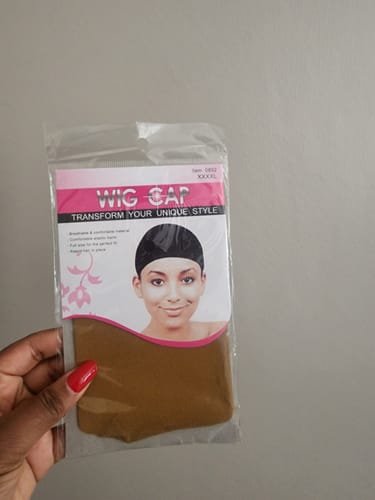 Customer photo review of Maintenance : Wig Caps Pack (2 Caps)