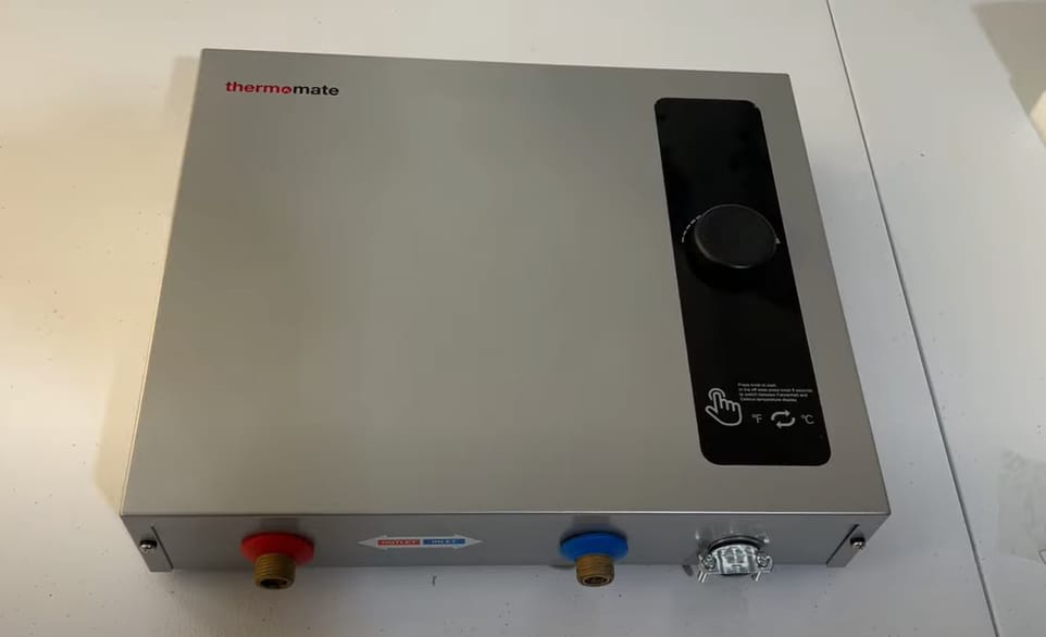 Customer photo review of Tankless Electric On Demand Instant Hot Water Heater - 240V | 14kW