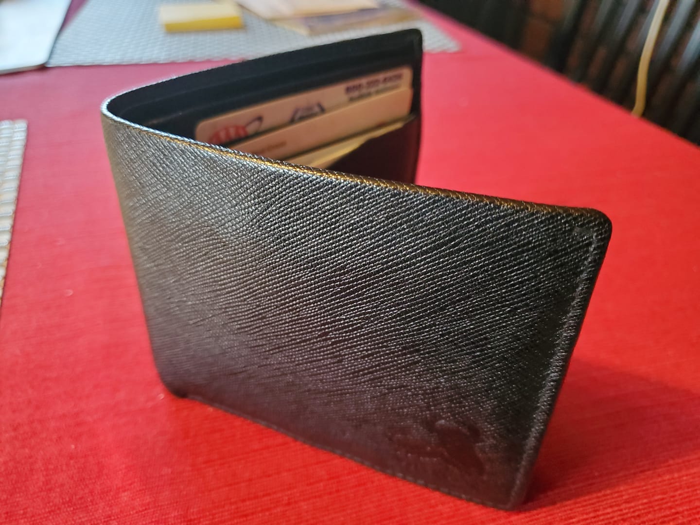 Customer photo review of Extended Slim Wallet
