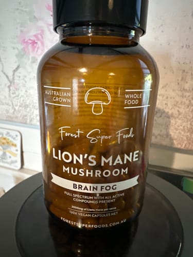 Customer photo review of Lions Mane Whole Mushroom Capsules