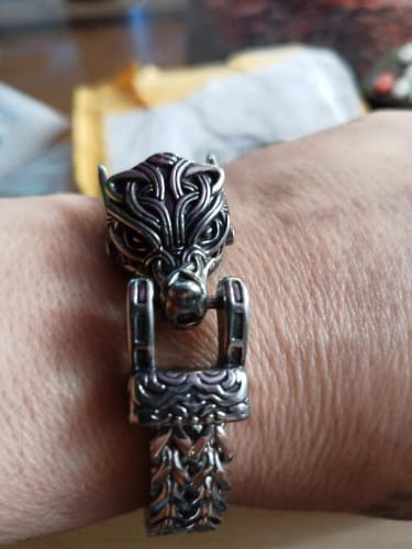 Customer photo review of Fenrir Bracelet – Unchained Beast