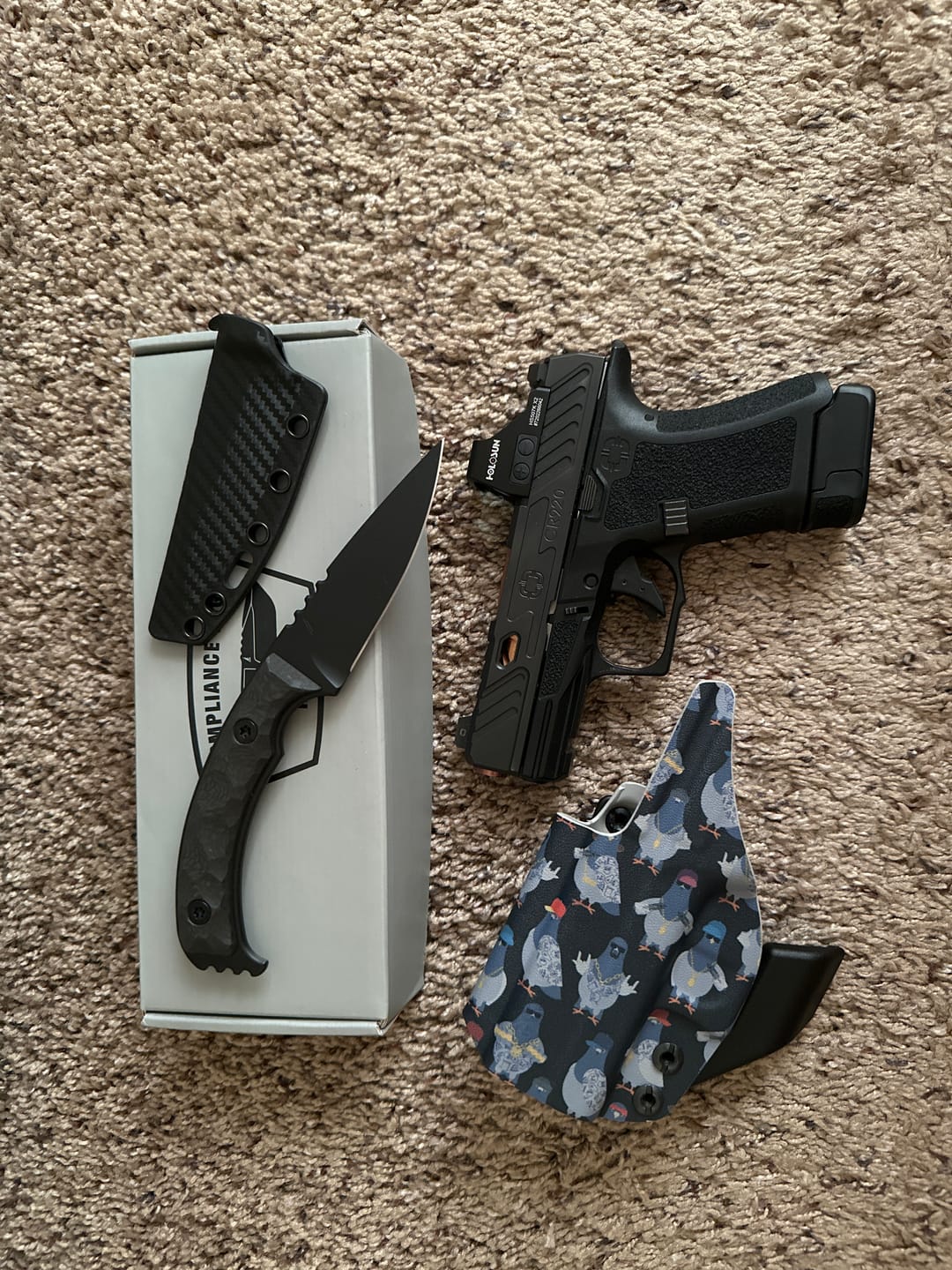 Customer photo review of SVM (Midnight Carbon)
