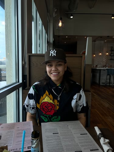 Customer photo review of SCORPIO TAROT CARD PENDANT