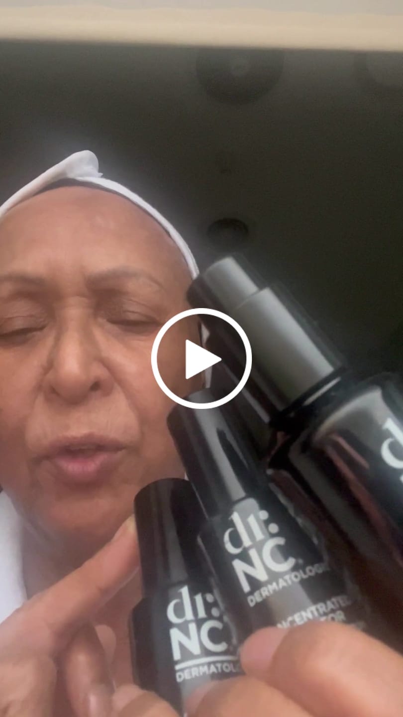 Customer video review of dr.NC SKINCARE TOTAL TRANSFORMATION KIT