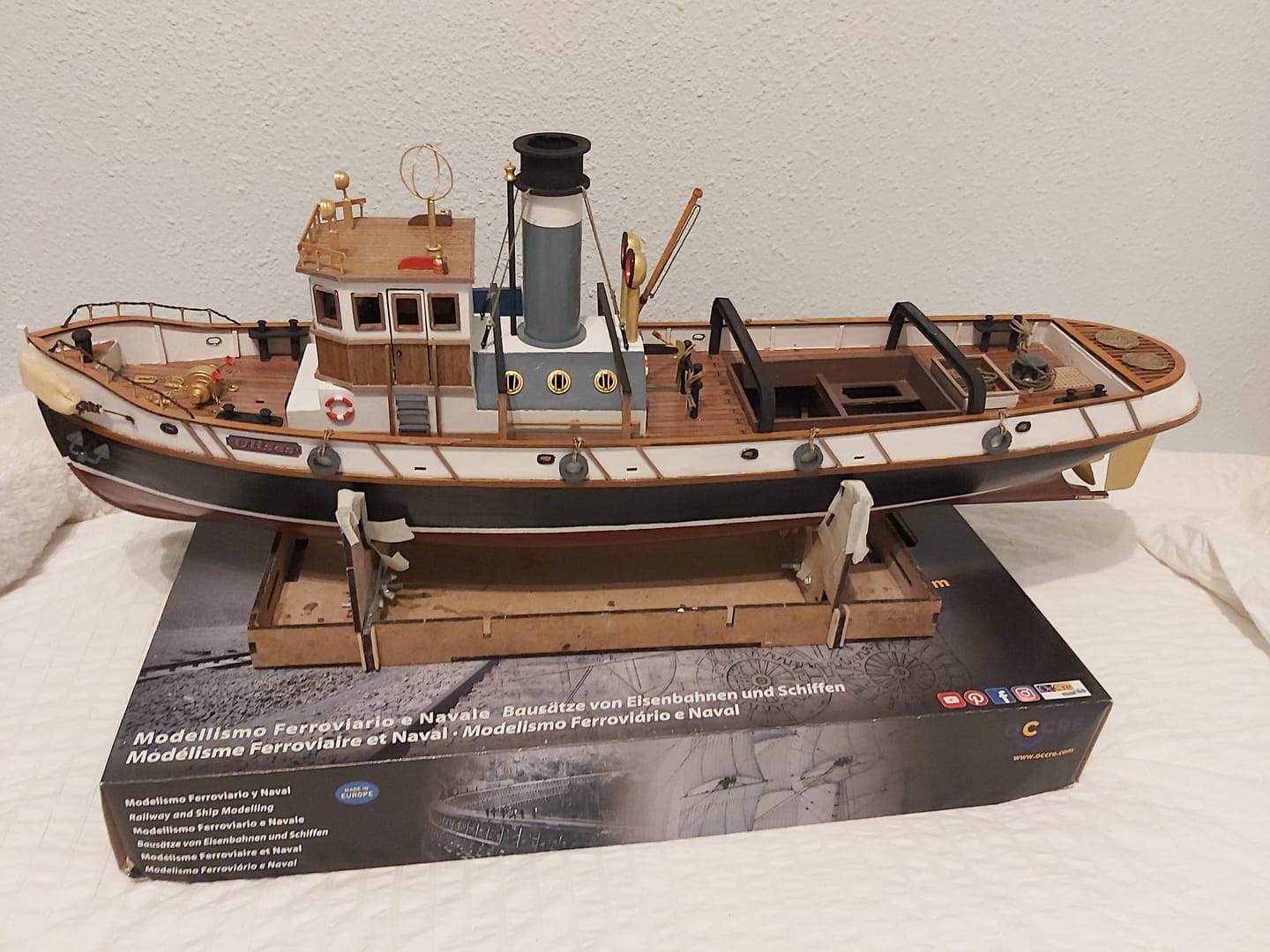 Customer photo review of Maqueta Barco Ulises RC