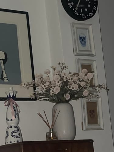 Customer photo review of Faux Arrangement - Wax Cream